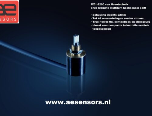 Magnetische multiturnsensor met 22 mm behuizing