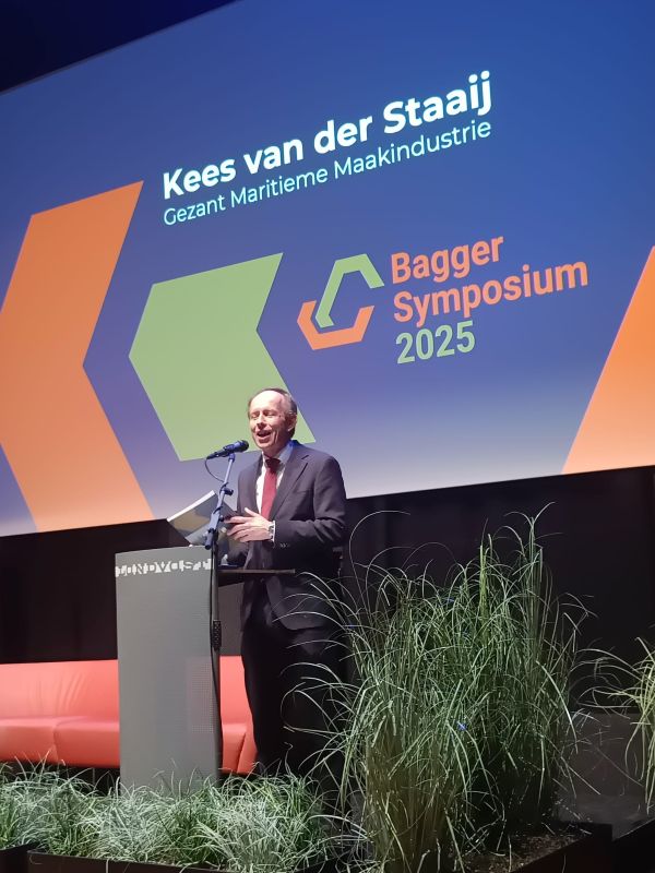 Bagger symposium Kees van der Staaij