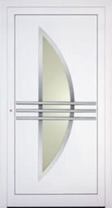 witte voordeur kunstof luxa