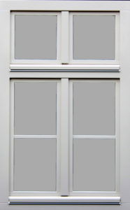 raamkozijn 100x180cm met ruitverdeling