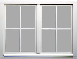 kozijn met ruitverdeling 120x100