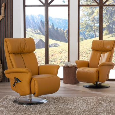 relaxfauteuil oranje
