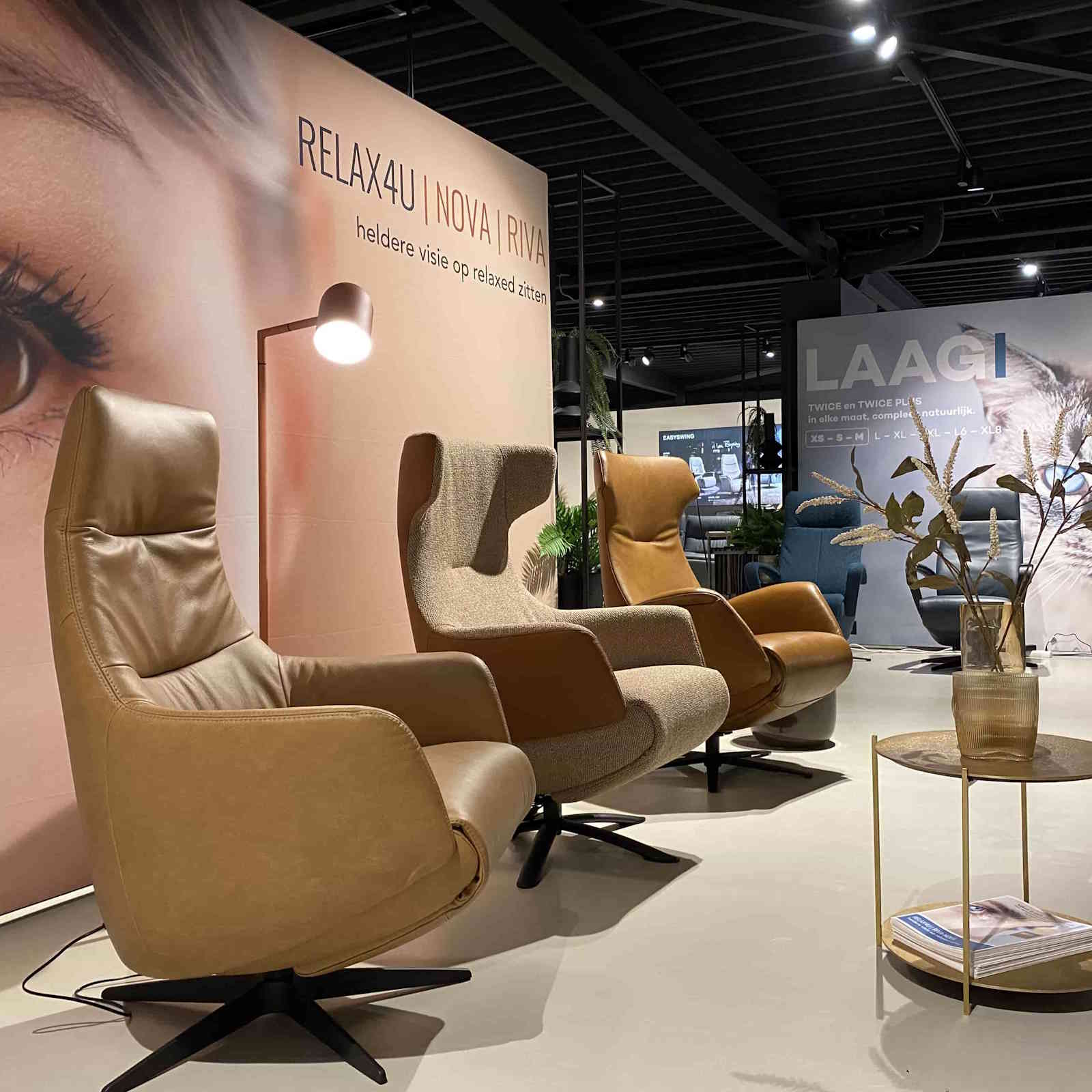 Optizit image 3 bruine relaxfauteuil