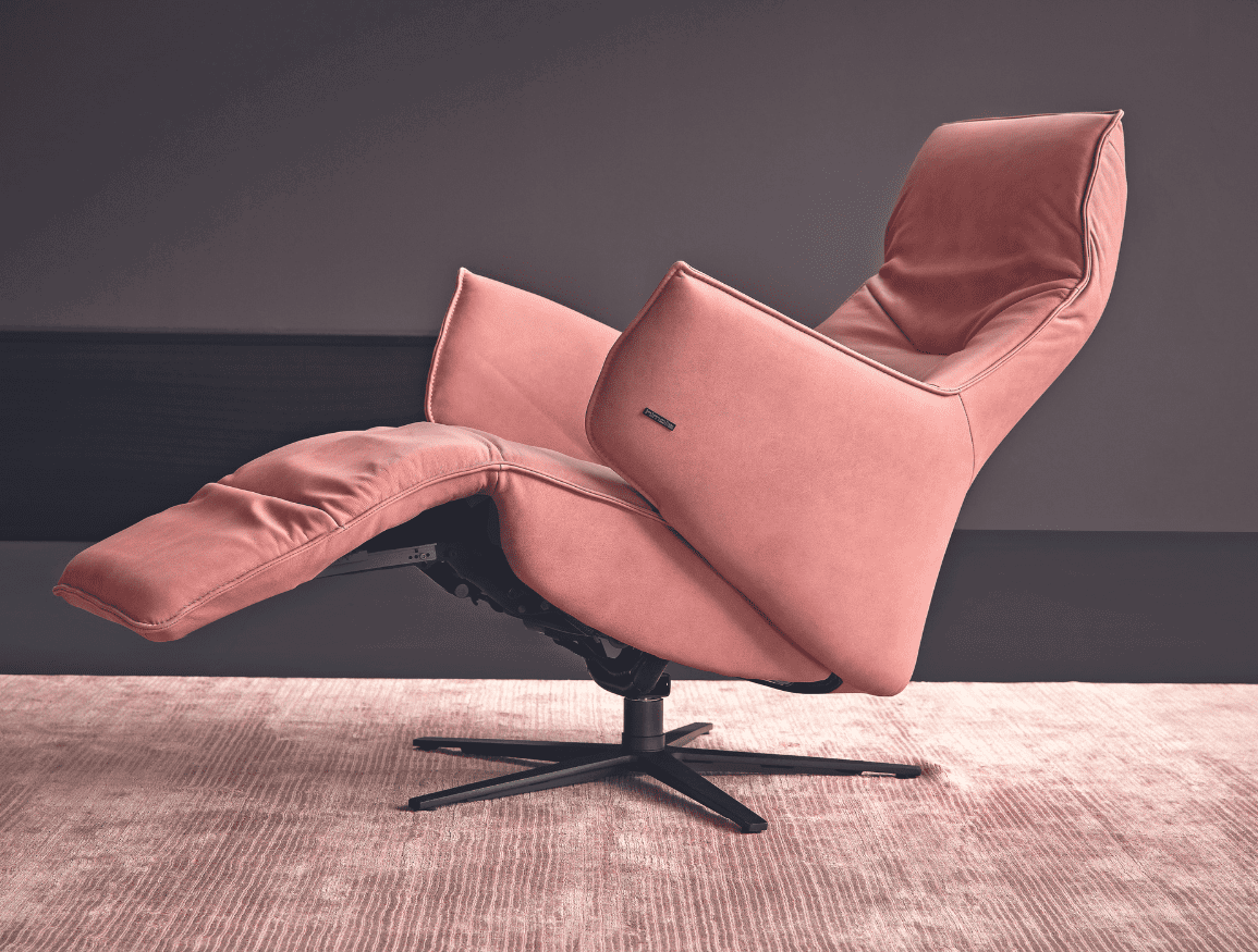 roze fauteuil