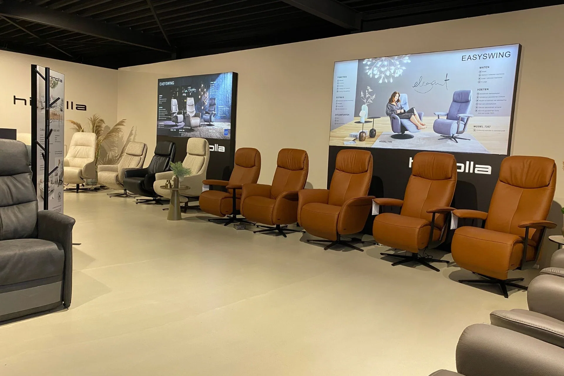 Showroom himolla diverse modellen