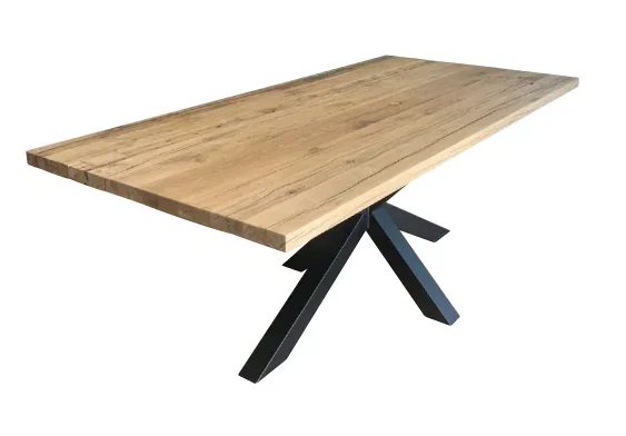 Oud-eiken-tafelblad