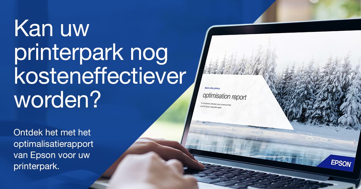 Epson optimalisatierapport banner