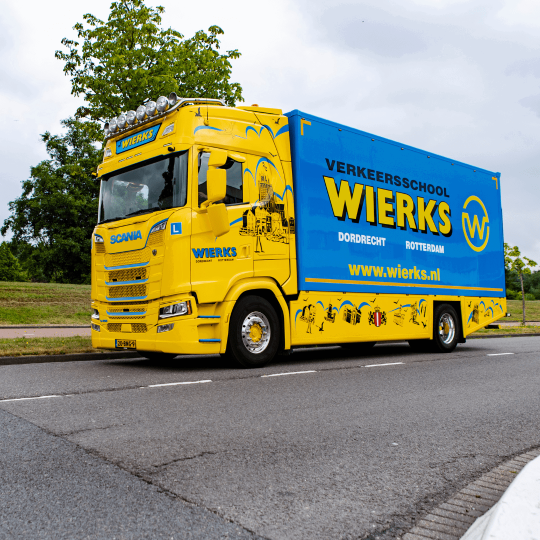 proefles vrachtwagen cadeau